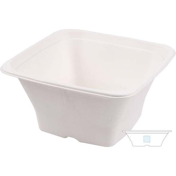 "Bionic" Pomace Square Bowls